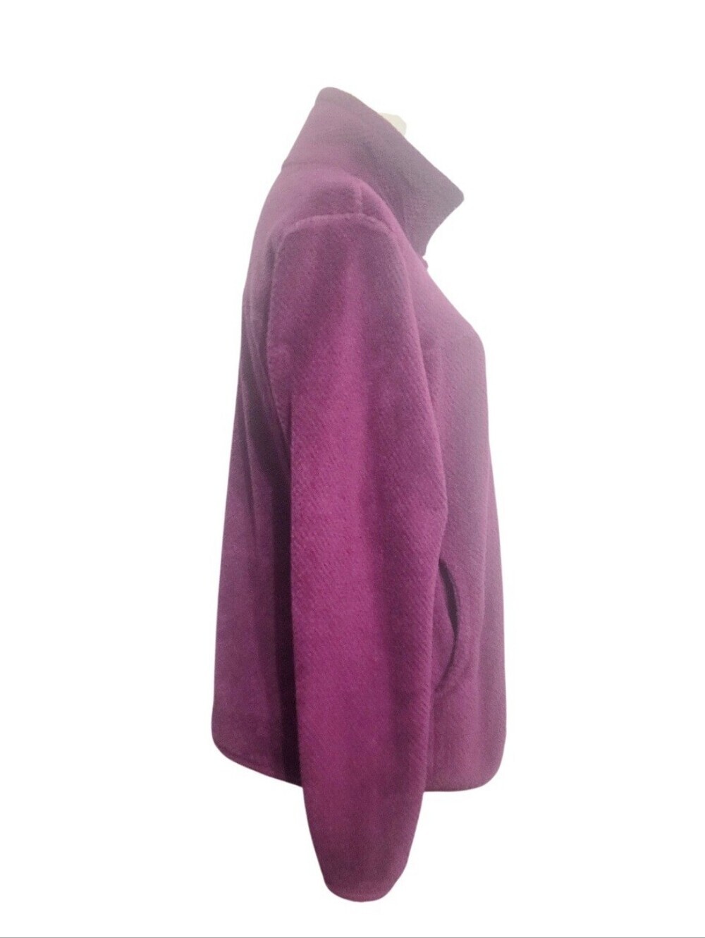 Patagonia Synchilla Snap-T Fleece Pullover Womens L Purple Polartec Thermal Pro - Picture 4 of 16